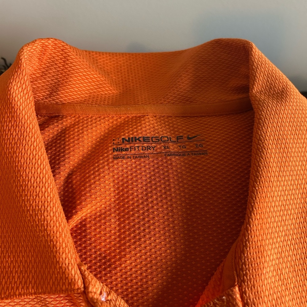 Nike Golf Bright Orange Polo